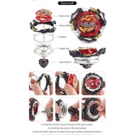 Flame brand Beyblade Burst B-197 Divine Belial Nexus Adventure with B184 LR Launcher Beyblade launch