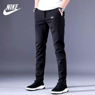 🔥BIG SALE🔥  hot nike Men's Casual Pants Chinos Elastic Cotton Seluar Long Trousers Khaki Black size 