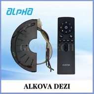 [ORIGINAL] ALPHA Ceiling Fan PCB/Remote Control Alkova Dezi