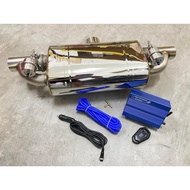 Exhaust Throttle Valvetronic Control On/Off Valve System Muffler 2.0 / 2.5' / 3.0' inlet outlet BMW 