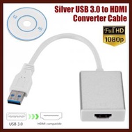 屯京 - USB3.0轉HDMI高清轉換線 usb轉hdmi筆記本電腦高清轉換線 [平行進口]