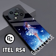 Softcase glossy ITEL RS4/Case ITEL RS4 Men's/case ITEL RS4 glitter/casing ITEL RS4/case hp ITEL RS4