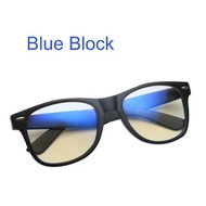 แว่นกรองแสงสีฟ้า ทรงฮิต แว่นกรองแสง แว่นตากรองแสง แว่นกรองแสงสีฟ้า กรอบครึ่งเฟรม กรอบสีดำ มีสีดำด้าน และวาว