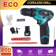 ECO Cordless Drill Set Portable Electric Drill Set Cordless Hand Drill Cordless Power Tools