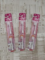 Minimum Hapika 兒童電動牙刷刷頭(柔軟刷毛 - 三歲以下嬰幼兒專用) - 2個裝 x 4〔日本製〕