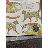 CATS COLOURING BOOK ADULT COLOURING BOOK