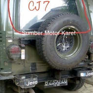 Jeep CJ7 Rear Window Rubber CJ8 Mopar Model/