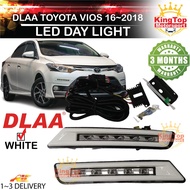 Toyota Vios 2016 2017 2018 Front Bumper DRL LED Day light Lamp DayLight DLAA Vios NCP150 lampu depan