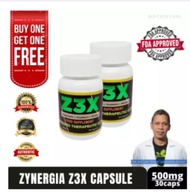 BUY 1 TAKE 1 Original Zynergia Z3X (Mangosteen + Graviola + Moringa) 500mg / 30 capsules Best Seller