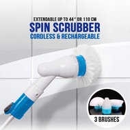 Electric Spin Scrubber - Power Brush Home Bathroom Cleaning Tool Floor Toilet Window Cleaner