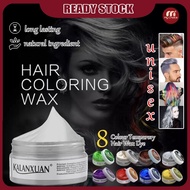 Temporary Colour Hair Wax DIY Pomade Hair Dye Non-toxic Washable Styling Lilin Rambut Sementara Miny
