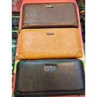 Kickers Genuine Unisex Long Zipper Wallet 53032