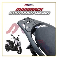 SYM NAGA 155 Monorack,Top Rack Weiba + Top Box Set Ready Stock
