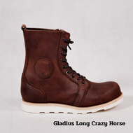 Xrider Gladius Long Safety Boots Crazy Horse