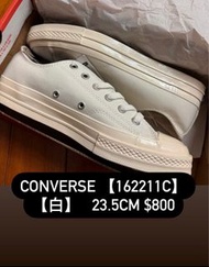 23.5cm】Converse 【162211c】【白】	23.5cm $800