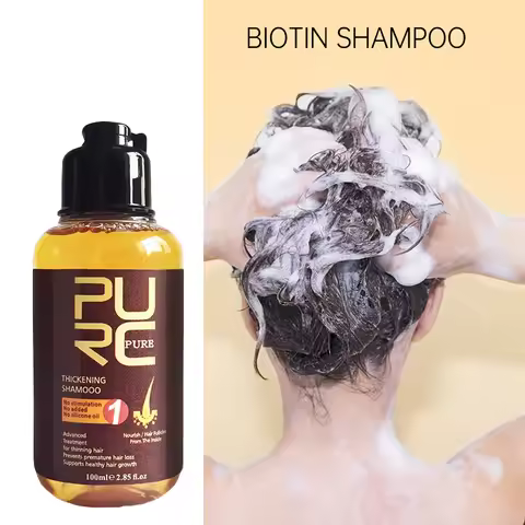 PURC Ginger Hair Growth Shampoo Fast Regrowth Anti Hair Loss Scalp Treatment Shampoo Thicken Nourish