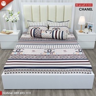 Combo 4 Piece Cotton Poly H&T Bedding elastic sheet - Other sizes please shop