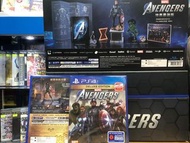[全新] SONY PS4 PlayStation 4 MARVEL ADVENTURE 美國隊長Avengers限定版公仔