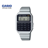 Casio Vintage CA-500WE-1A Silver Stainless Steel Band Men Watch / Women Watch