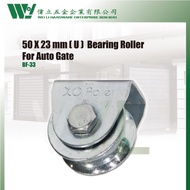 50 X 23mm U Bearing Roller For Auto Gate / u roller / autogate bearing / autogate bearing roller / folding gate roller