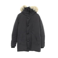 【二手】CANADA GOOSEJasper 帶帽羽絨服，型號 3438JM，黑色，其他，男士羽絨服，二手