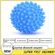 4pcs/Set Blue Reusable Drying Balls Laundry Wash Drying Fabric Softener Ball Magic Washing Machine Laundry Balls Strong Stain Removal Anti-Tangle Washing Balls Starfish Solid Cleaning Balls