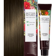 Better Natured Permanent Hair Color Dye - Naturally-derived Vegan & 100% Gray Coverage that Lasts up