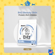 BEAST B42 Beauty Skin Natural Super Premium Cat Kibbles | Grain Free | All Life Stages | 1.5kg