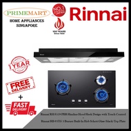 Rinnai RH-S329-PBR Slimline Hood + Rinnai RB-93TG 3 Burner Built-in Hob *BUNDLE DEAL - FREE DELIVERY