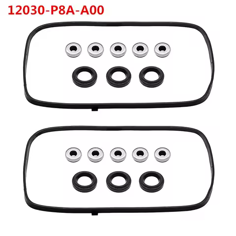 12030-P8A-A00 Engine Valve Cover Gasket Set for 1997-2004 Honda Acura Accord Odyssey Pilot CL TL MDX
