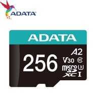 ADATA ADATA 256G 256GB microSDXC UHS-I U3 A2 V30 Memory Card Suitable for Driving/Sports Photography