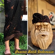 Barang Terlaris Pakaian Adat Bali Pria Set Saput &amp; Udeng Batik Klasik