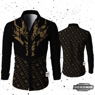 KEMEJA Kamen Rider Ryuga Gold Batik Shirt