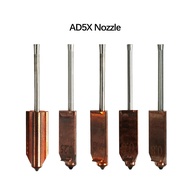 Flashforge Nozzle For Ad5x 3d Printer Replacement Part In Multiple Sizes 0.25mm/0.4mm/0.6mm/0.8mm