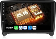 SIXWIN 4+64G Android 15 Car Radio with CarPlay/Android Car/Mirror Link for Audi TT 2006-2014.9 Inch 