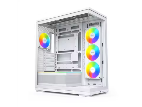 MONTECH TG3 Panoramic ATX Mid-Tower PC Case, Pre-Installed 360mm ARGB Unibody Fans & 1x120mm ARGB Fa