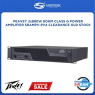 PEAVEY 2x880W 8OHM CLASS G POWER AMPLIFIER SRAMPV-PV4 CLEARANCE OLD STOCK