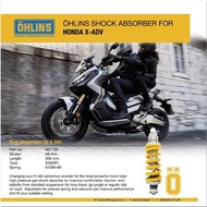 OHLINS HONDA X-ADV / XADV 後避震器 短版長度:306m/m 1個