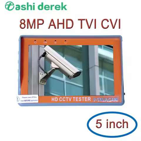 4.3 /5inch Cctv Tester Monitor 5/8MP Cvi Tvi Ahd Camera-tester IV5/IV7A/IV7W Cvbs Hd Coaxial Tester,