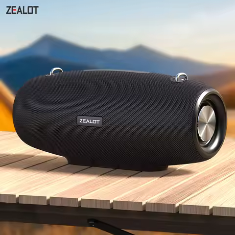 ZEALOT-S67 60W Bluetooth Speaker Output Power Bluetooth Speaker with Excellent Bass Performace Hifi 