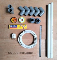 SET PAKET GANTI POMPA AIR REPARASI POMPA 125 & 200 WATT SHIMIZU SANYO