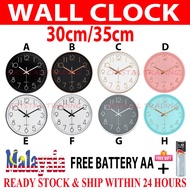 Wall Clock Wall Round Premium Wall Clock Modern Wall Clock Decoration Large Wall Clock Living Room Wall Clock (Earloop)