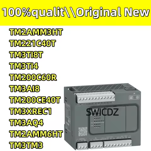 100% new original TM2AMM3HT TM221C40T TM3TI8T TM3TI4 TM200C60R TM3AI8 TM200CE40T TM3XREC1 TM3AQ4 TM2