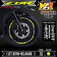 STICKER STICKER Cutting Rim CBR 150R - Sticker Accessories Cutting Sticker List Motor Honda CBR150R 