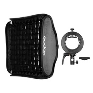 Godox 60 * 60cm/24 24inch Flash Softbox Diffuser Inner Grid with S2-type Bracket Bowens Mount Carry 