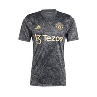 adidas Manchester United Stone Roses Men's Pre-Match Jersey - Black