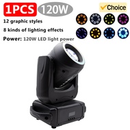 150W 8*8 Pattern 12 Channel Mini Stage Lights RGBW Disco Light DJ Party DMX512 Sound Control Spotlig