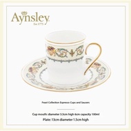 British Aynsley Aynsley Feast Series coffee cups British bone china dinner plate afternoon tea high-