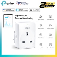 TP-Link Tapo P100 P110 P110M Mini Smart Wi-Fi Plug Remote Control Schedule Auto On/Off Matter (1 Pac
