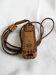 VAGARY Leather Sleeve Case Oxva Xlim V2 Classic Edition Free Adjustable Premium Lanyard